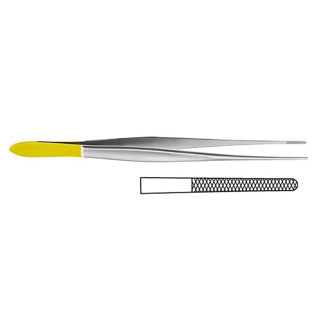 TC CUSHING Пінцет анатомічний; прямий; із зубчиками; 17,5см. Tontarra Medizintechnik GmbH